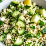 Flavorful Cucumber Couscous Salad