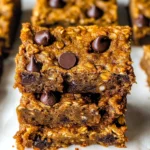 Healthy Pumpkin Oatmeal Bars