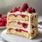 White Chocolate Raspberry Dream Cake