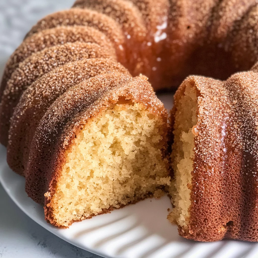 Apple Cider Donut Cake
