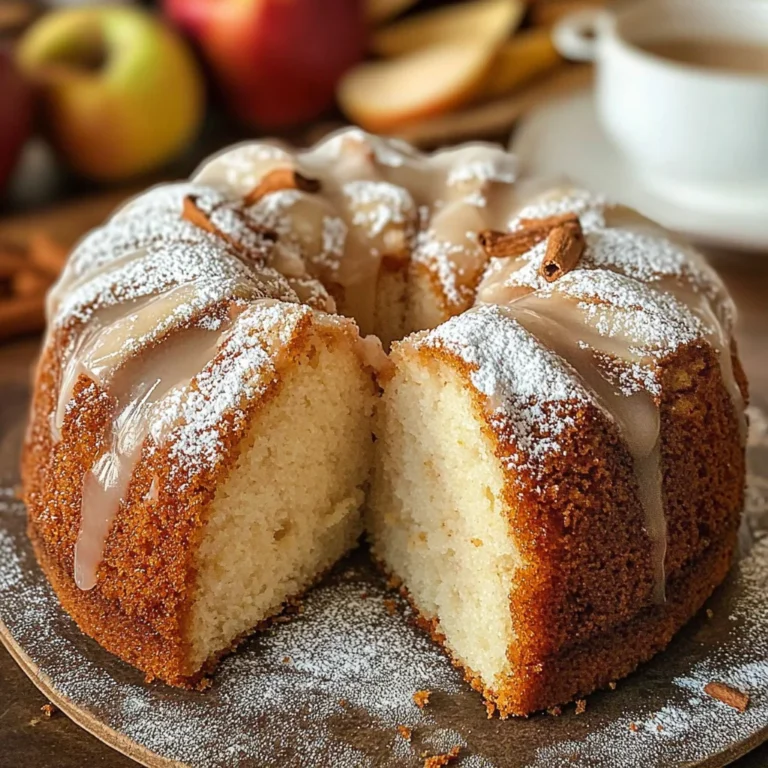 Apple Cider Pound Cake