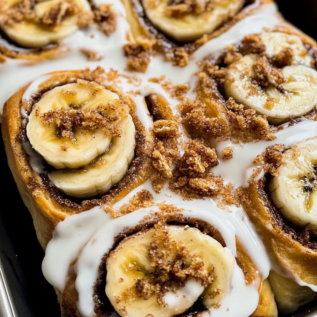 Banana Cinnamon Rolls