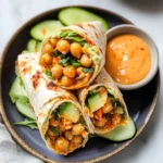 Buffalo Chickpea Wraps