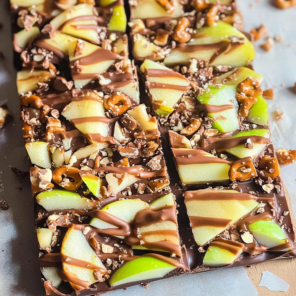 Caramel Apple Bark