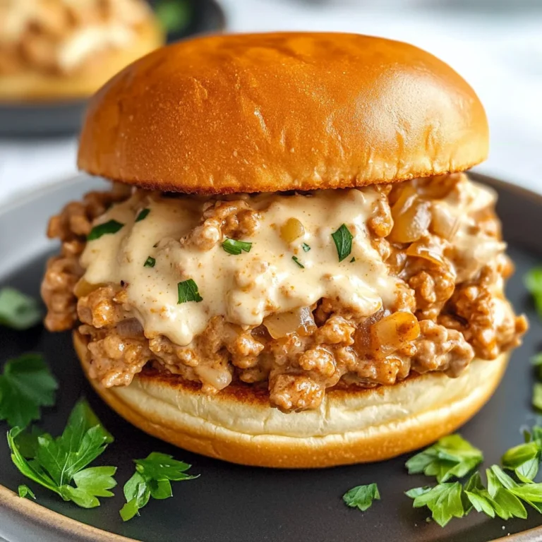 Chicken Alfredo Sloppy Joes: A Delicious Twist on a Classic Favorite