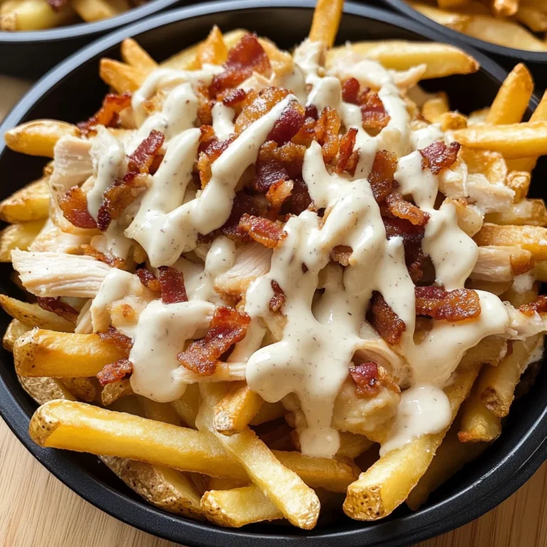 Chicken Bacon Ranch Fries Recipe