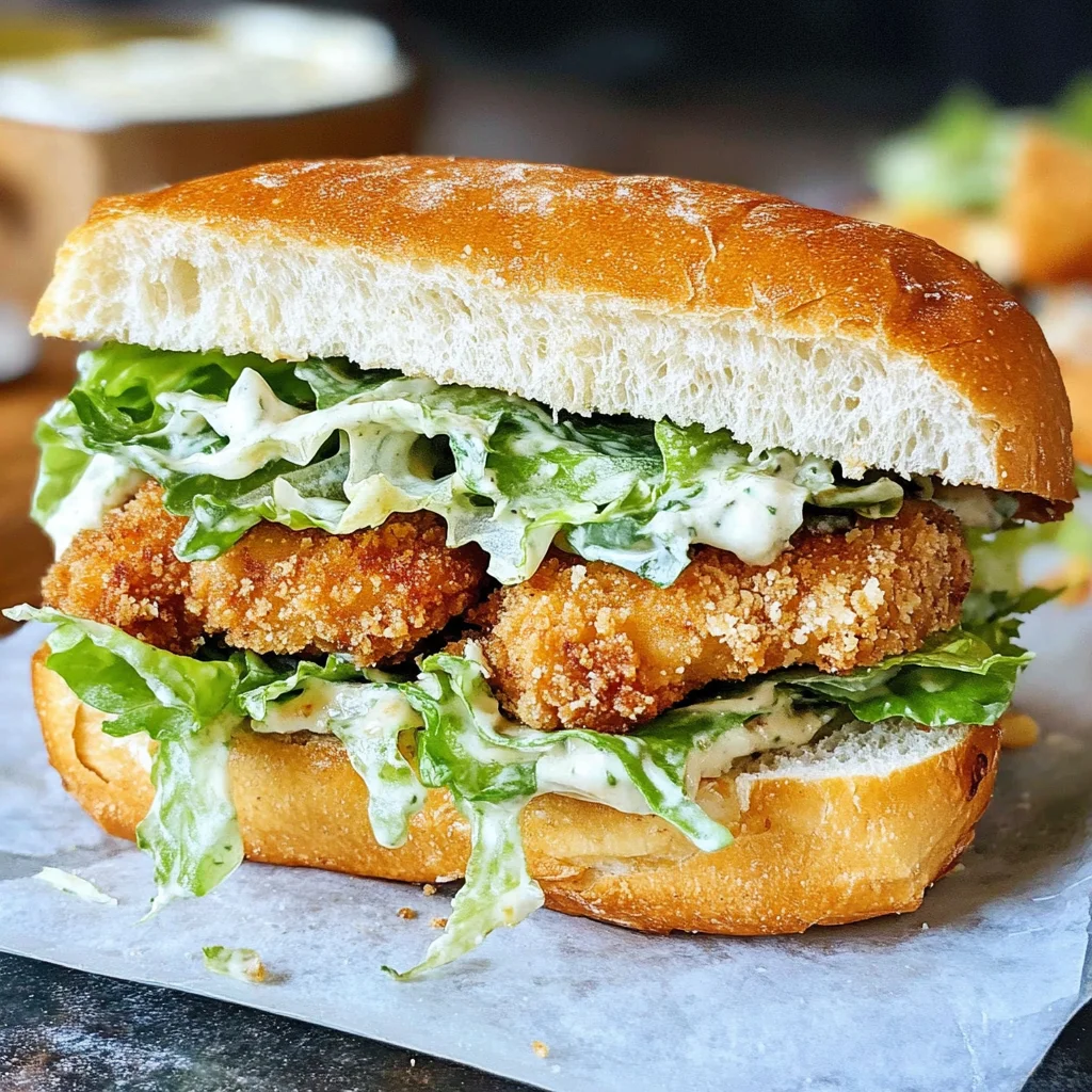 Crispy Chicken Caesar Sandwich: An Incredible Secret Recipe You Need to Try
