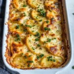 Dad’s Creamy & Cheesy Au Gratin Potatoes