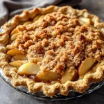 Dutch Apple Pie (with a Buttery Crumb Topping)