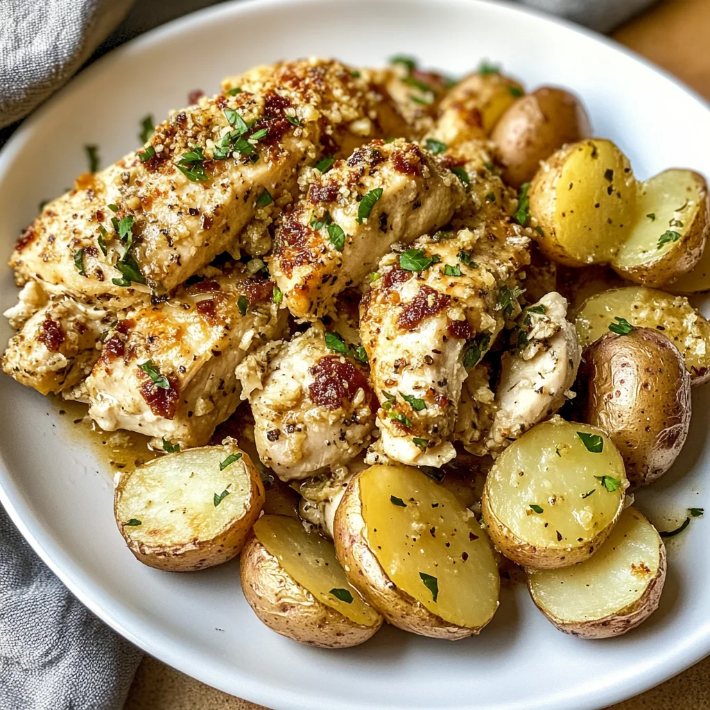 Garlic Parmesan Crockpot Chicken and Potatoes: An Incredible Ultimate Recipe