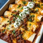Ground Beef Enchiladas