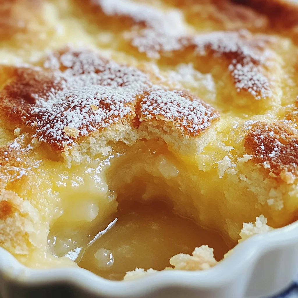 Magic Lemon Cobbler: A Sweet, Tangy Dessert Delight
