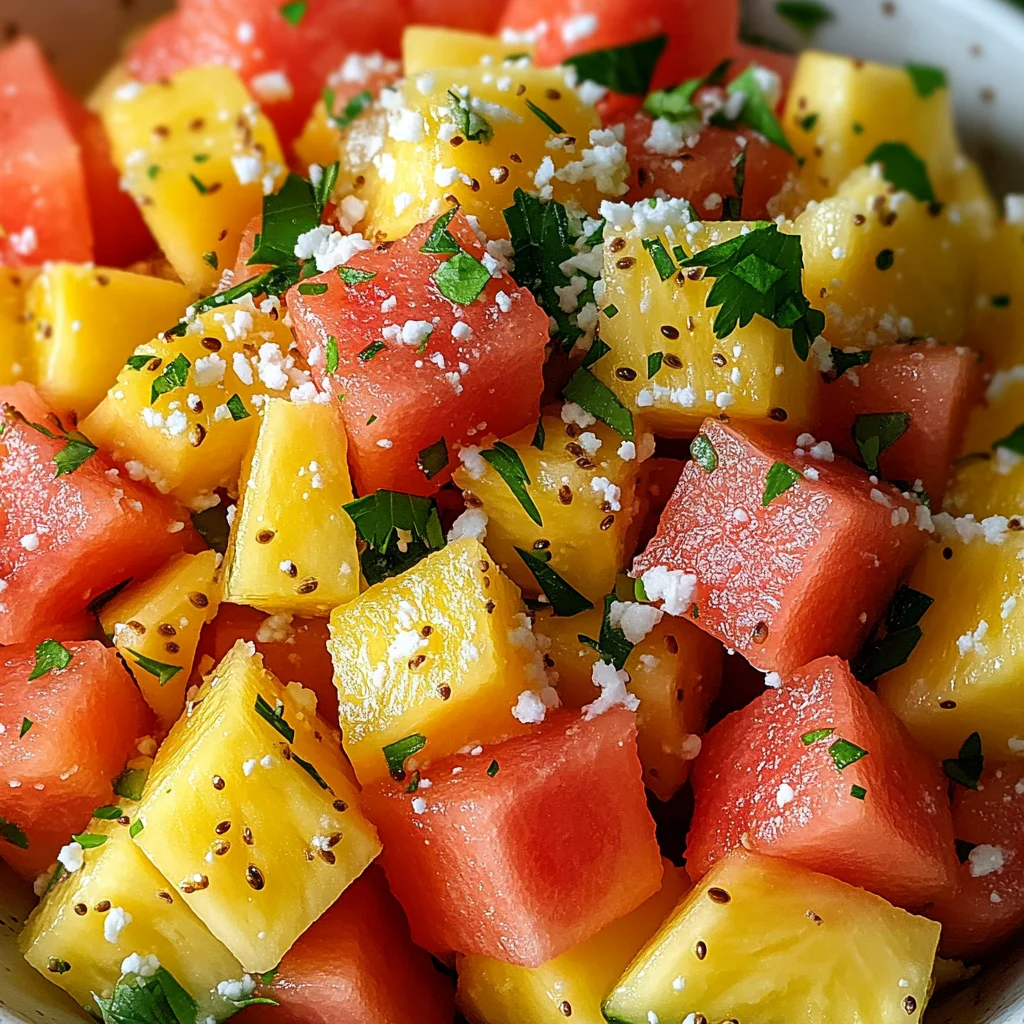 Melon and Pineapple Salad: A Fresh, Juicy BBQ Side Dish Favorite