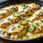 One Pan Cheesy Jalapeño Chicken Recipe