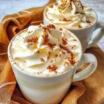 Pumpkin Spice White Hot Chocolate