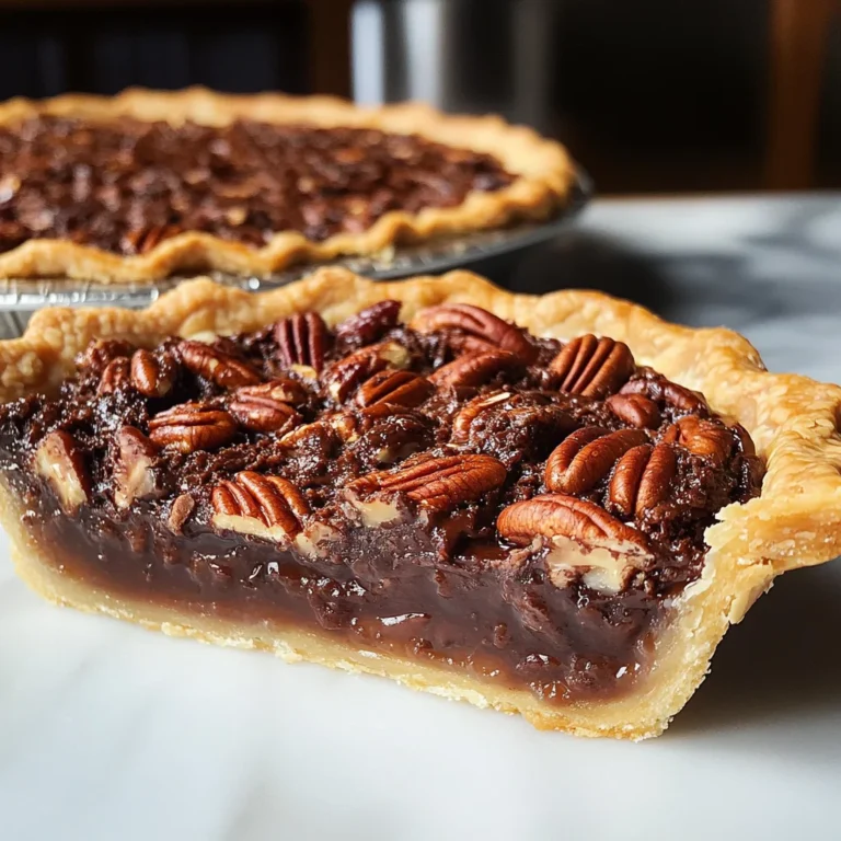 Texas Chocolate Pecan Pie