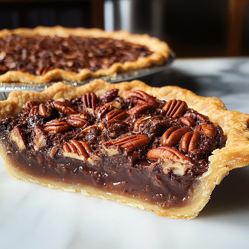 Texas Chocolate Pecan Pie